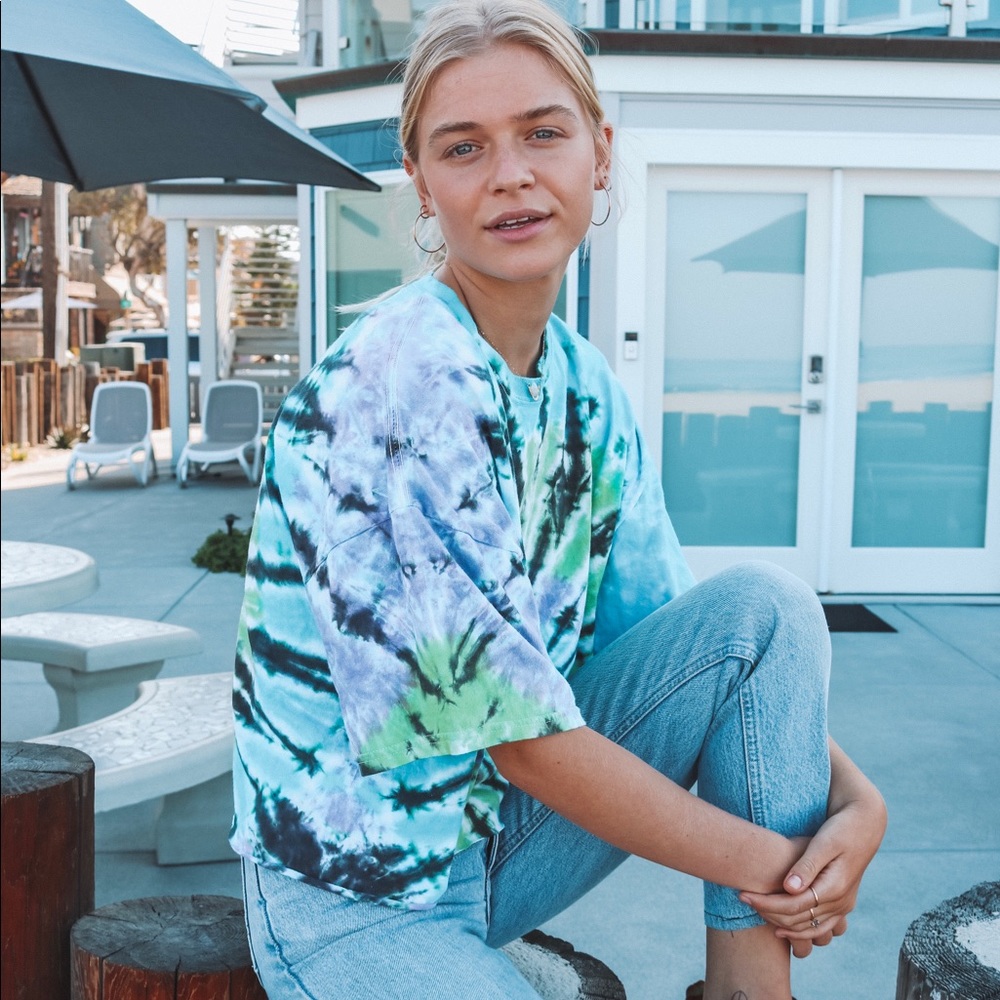 Tie Dye Crop Top